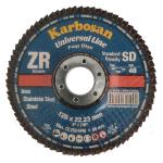 DISQUES A LAMELLES PLATS KARBOSAN 125mm