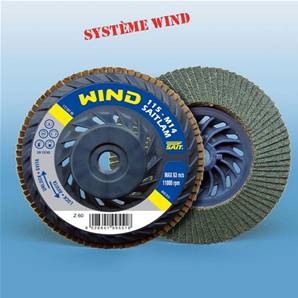 DISQUES A LAMELLES WIND 125mm