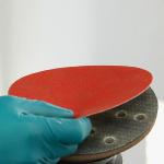 DISQUES ABRASIFS RED 150mm SANS TROUS