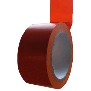 RUBAN PVC ORANGE 75mm