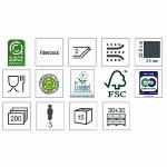 Essuie-mains ECOLUCART NATURAL Z