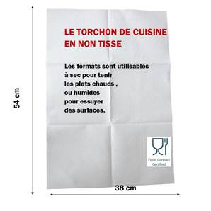 TORCHON DE CUISINE NON-TISSE